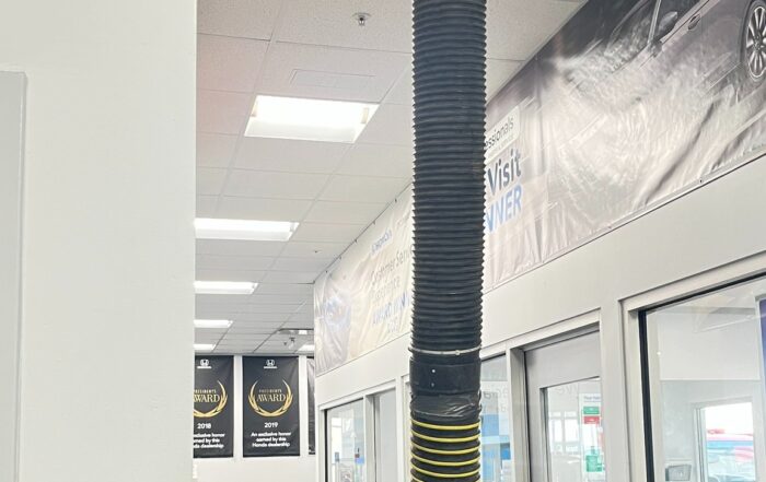 Duct Cleaning at a business
